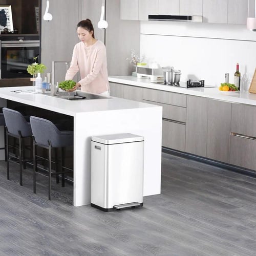 حاوية مهملات ايكو مودرن 20 لتر ابيض