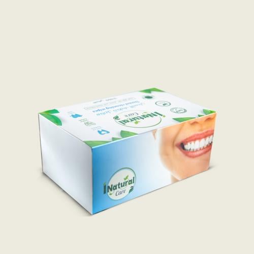انا طبيعي ( I natural ) مناديل تنظيف الاسنان 60 من...