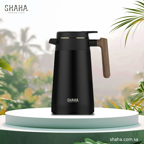 شاها ترمس ستانلس ستيل ذكي، سعة 1.7 لتر متعدد الالو...