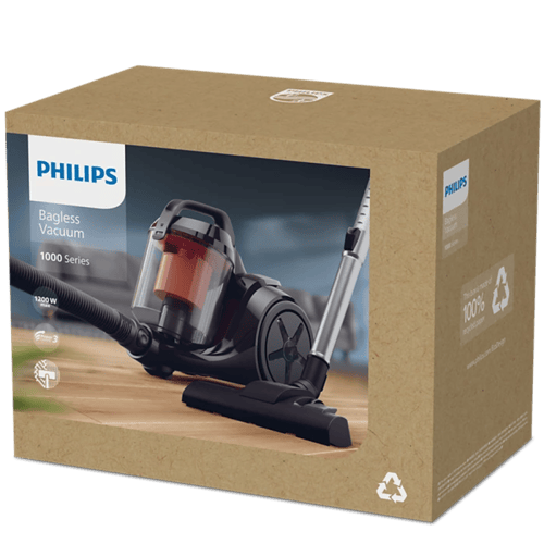 مكنسة فلبس 1200 واط بدون كيس XB1042/10