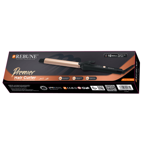 ريبون فير تجعيد الشعر سيراميك مقاسات مختلفة RE-217...