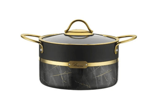 قدر جرانيت تركي اسود 20 سم BRON1161