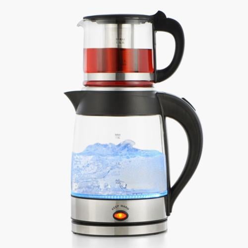 غلاية ماء ومحضرة شاي 2 في 1 2200 واط E03222