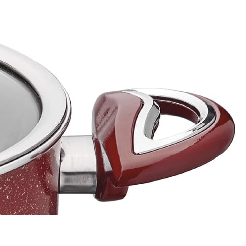 قدر جرانيت تركي احمر 20 سم TT-1129