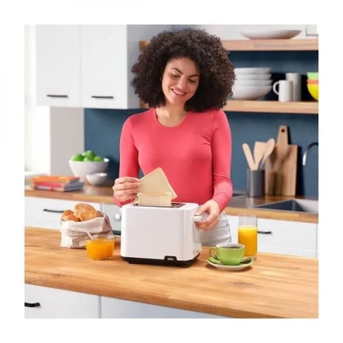 حماصة خبز من براون HT 1010 (BRHT1010WH)