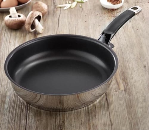 مقلاة بروتكت ستانلس ستل من الخارج 24 سم من فسلر