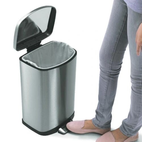 حاوية مهملات دعاس ايكو استيل 20 لتر مستطيلEK936613