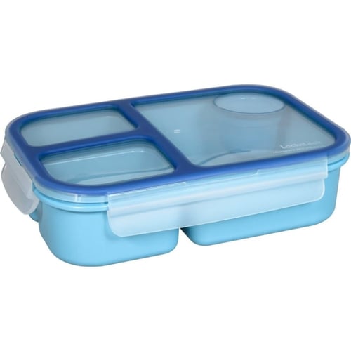 حافظة وجبة مقسمة باللون الأزرق سعة 980 مل HPL781B