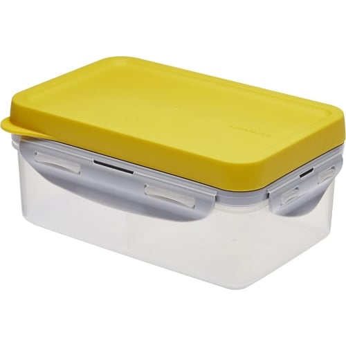 حافظة طعام 1 لتر مستطيل الاصفر HPL817LY