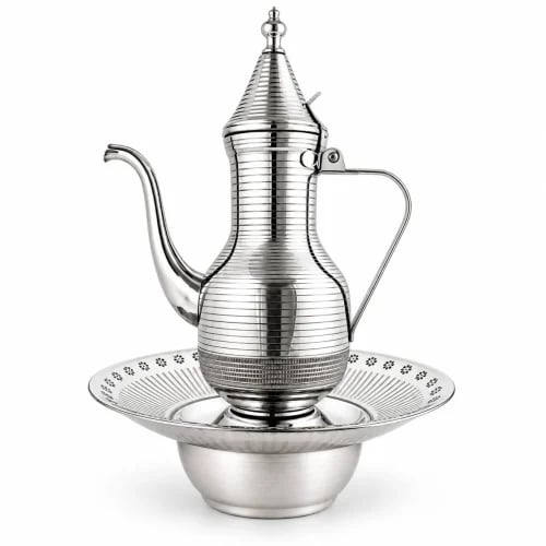 طقم غسالة العرسان فضي 2 لتر صناعة هندية