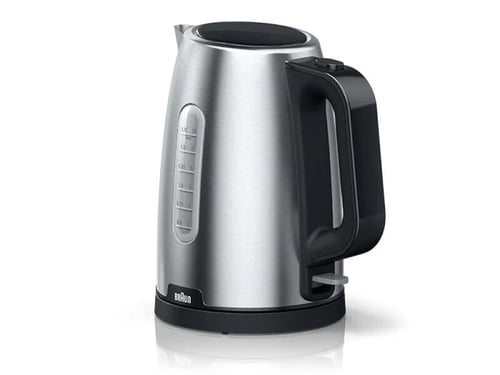 غلاية براون PurShine، 1.7 لتر، ستانلس ستيل، لون أس...