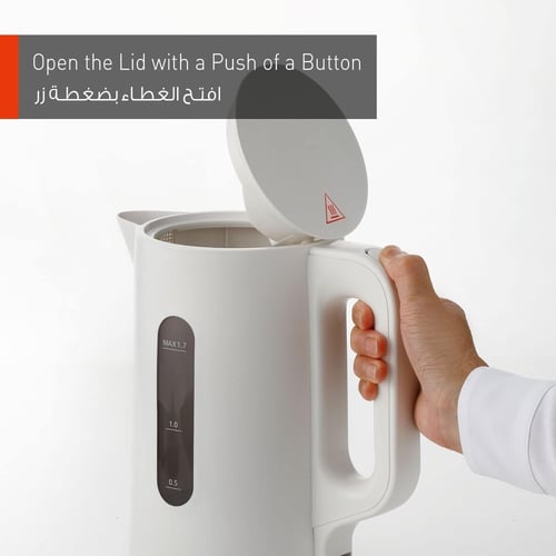 غلاية ماء باناسونيك ايبض 1.7 لتر 2200 واط NC-K101