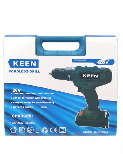 دريل بطارية keen