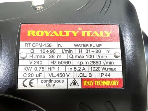 دينمو 1 حصان ROYALTY