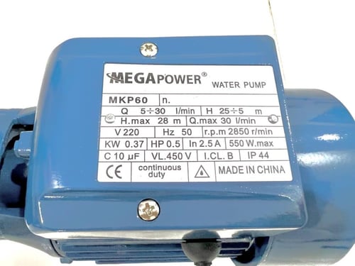 دينمو ماء نص حصان MEGA POWER