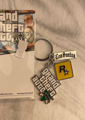Grand Theft Auto keychain
