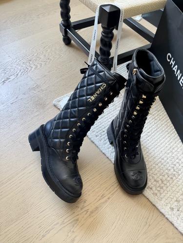 Chanel long boots