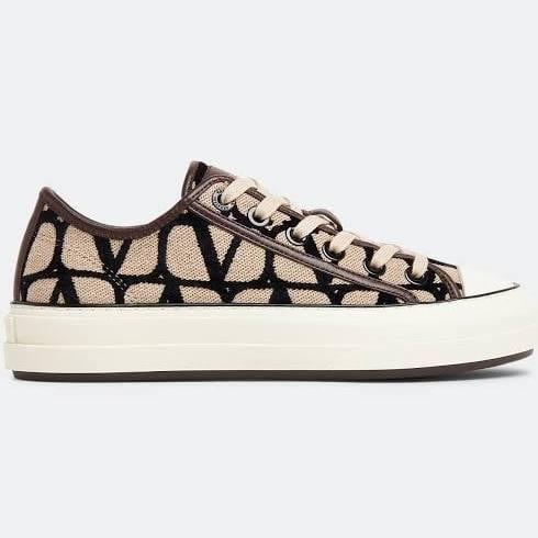 Valentino TOTALOOP XL SNEAKER IN TOILE ICONOGRAPHE