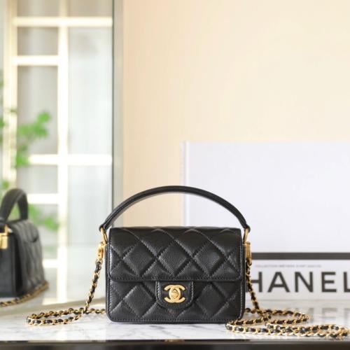 Chanel mini white bag