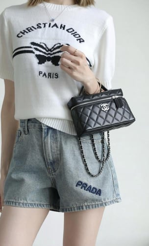Chanel black bag