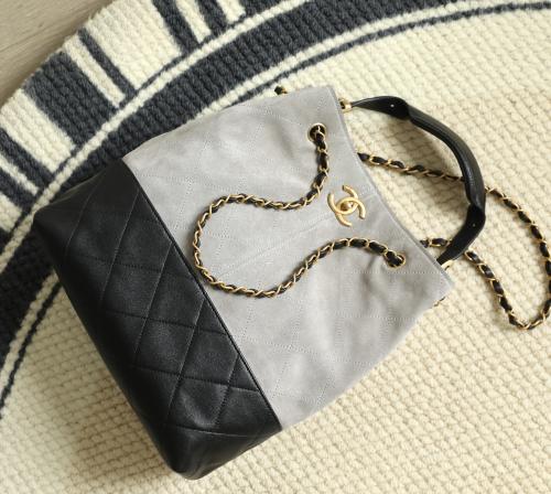 Chanel bag gray