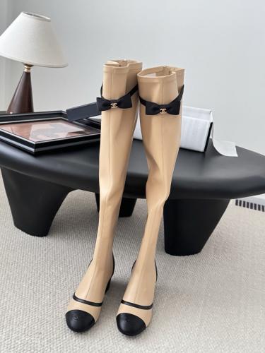 Chanel long boots