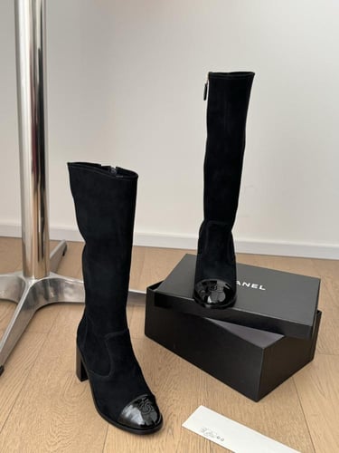 Chanel long boots