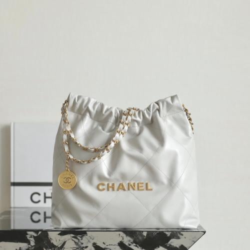 Chanel white bag