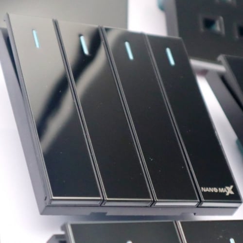 مفتاح رباعي اسود مرايا بيانو