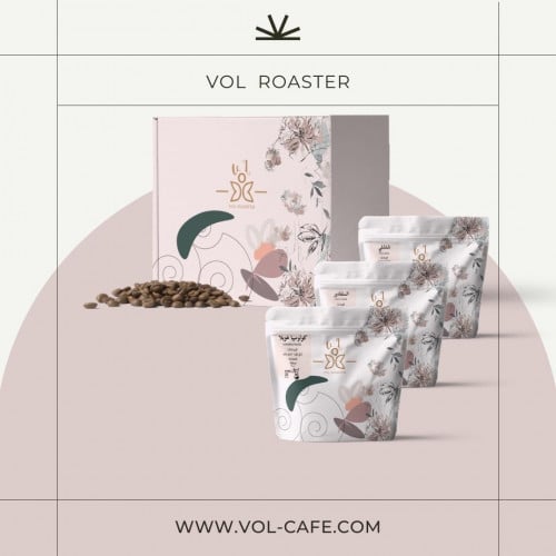 بوكس من 3 محاصيل القهوة المختصة (شلشلي-سلفادور-كول...