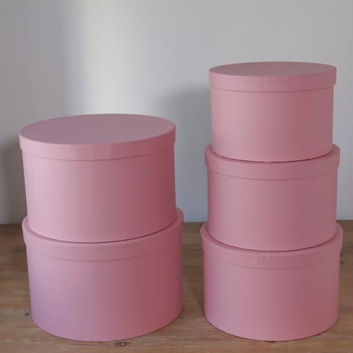 دائري 5 قطع وردي