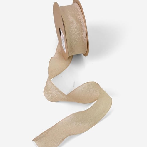 شريطة قماش ذهبي ( 10 متر )