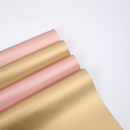 تغليف بلاستيك ذهبي ( 20 تغليف )