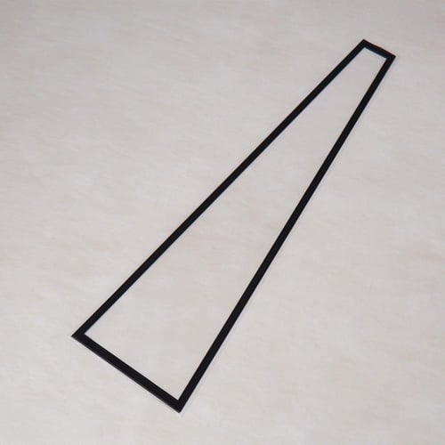 بلاستيك تغليف للورد المفرد اسود (50حبة)