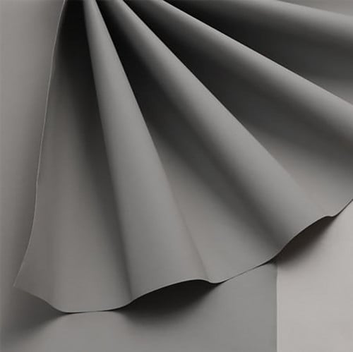 رول ورق مخملي رمادي