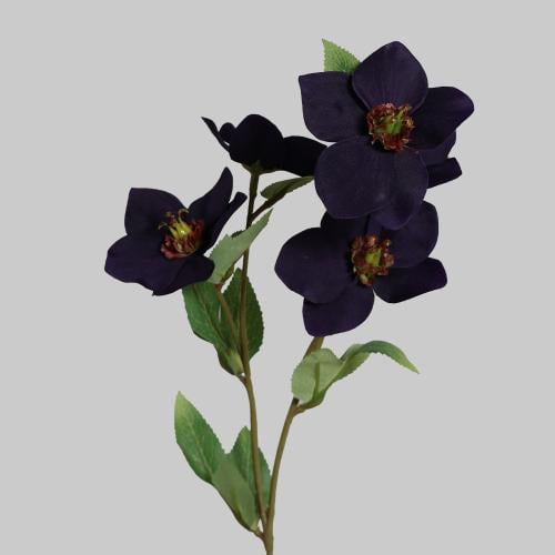 غصن بزهور موف غامق