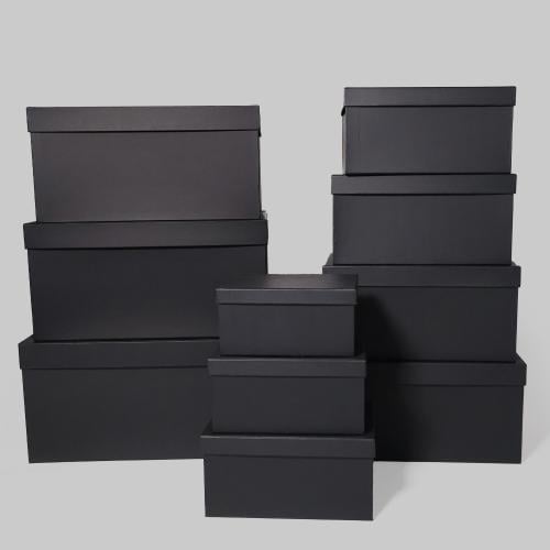 علب دبش العروس 10 قطع كبير اسود