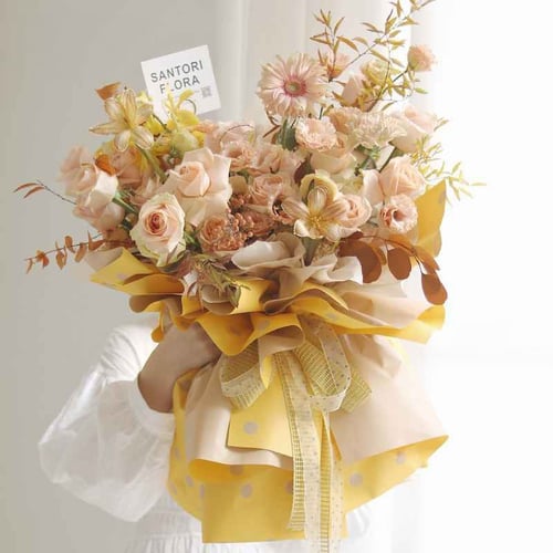 ورق تغليف منقط بنفسجي (20 حبة)