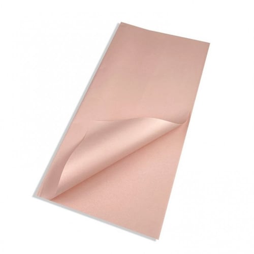 ورق تغليف ثقيل فاخر وردي (15 حبة)