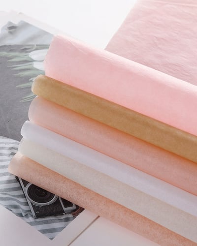 ورق تيشو اخضر فاتح ( 40 حبة )