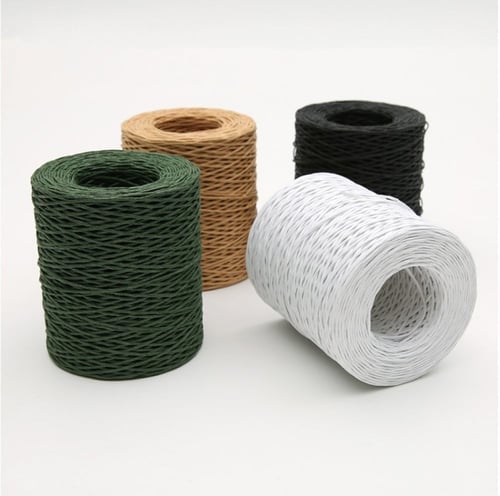 سلك حديدي للتنسيق اخضر (200م)