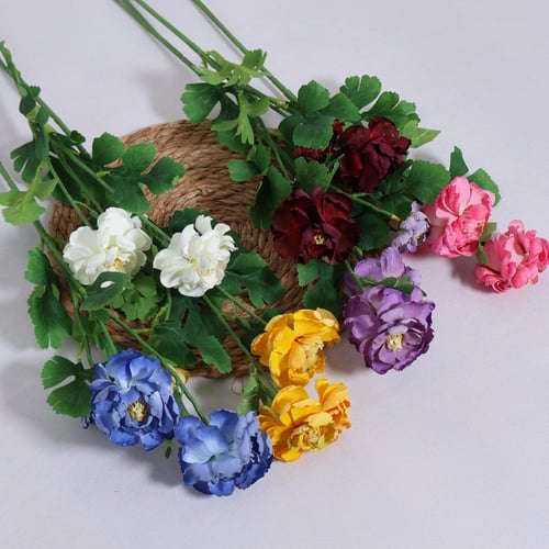 غصن الفاوانيا ابيض