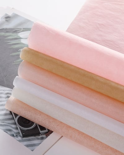 ورق تيشو فضي ( 20 حبة )