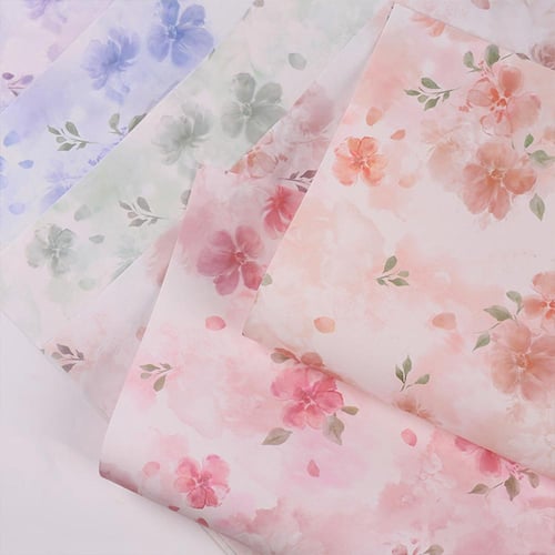 تغليف مورد بيج (10 ورقات)