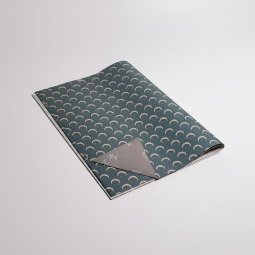 ورق تغليف رمضان اخضر (15 ورقة)