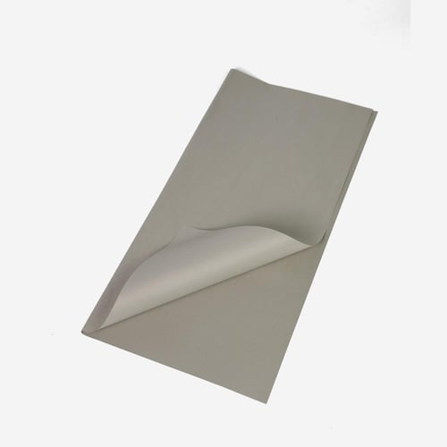 ورق تغليف ثقيل فاخر رمادي فاتح (15 حبة)