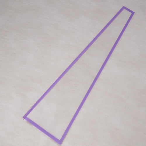 بلاستيك تغليف للورد المفرد موف (50حبة)