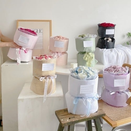 تغليف كوري ابيض ( 15 ورقة )