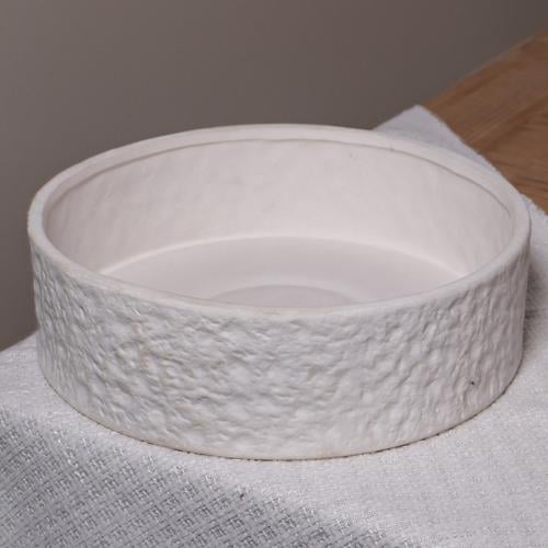 فازة رخام دائرية 26سم