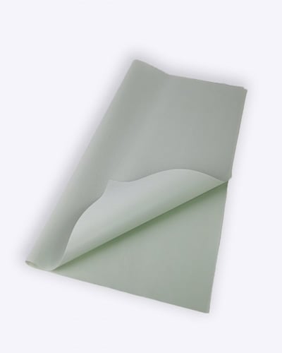 ورق تغليف اخضر فاتح ( 20 ورقة)